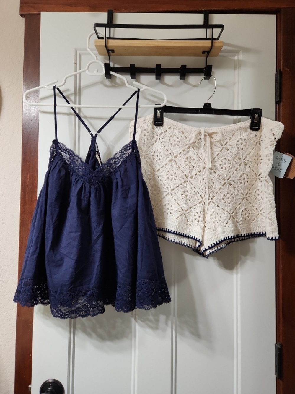 Shade & Shore Lace Cami & Short Set